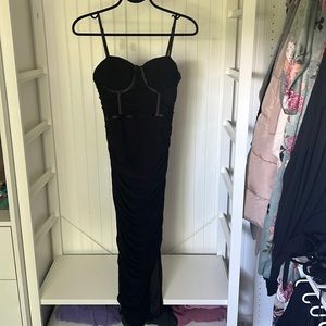 Black stretchy dress